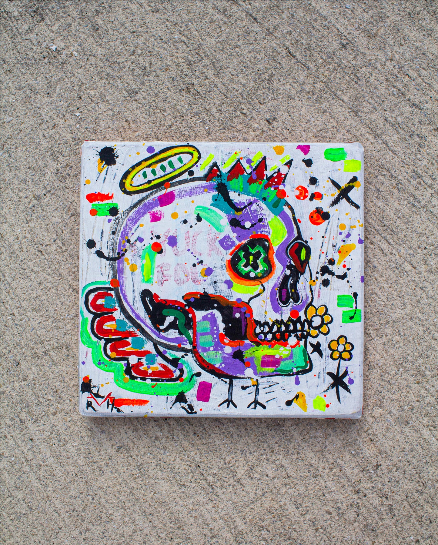Saint of Bad Decisions — Original Painting