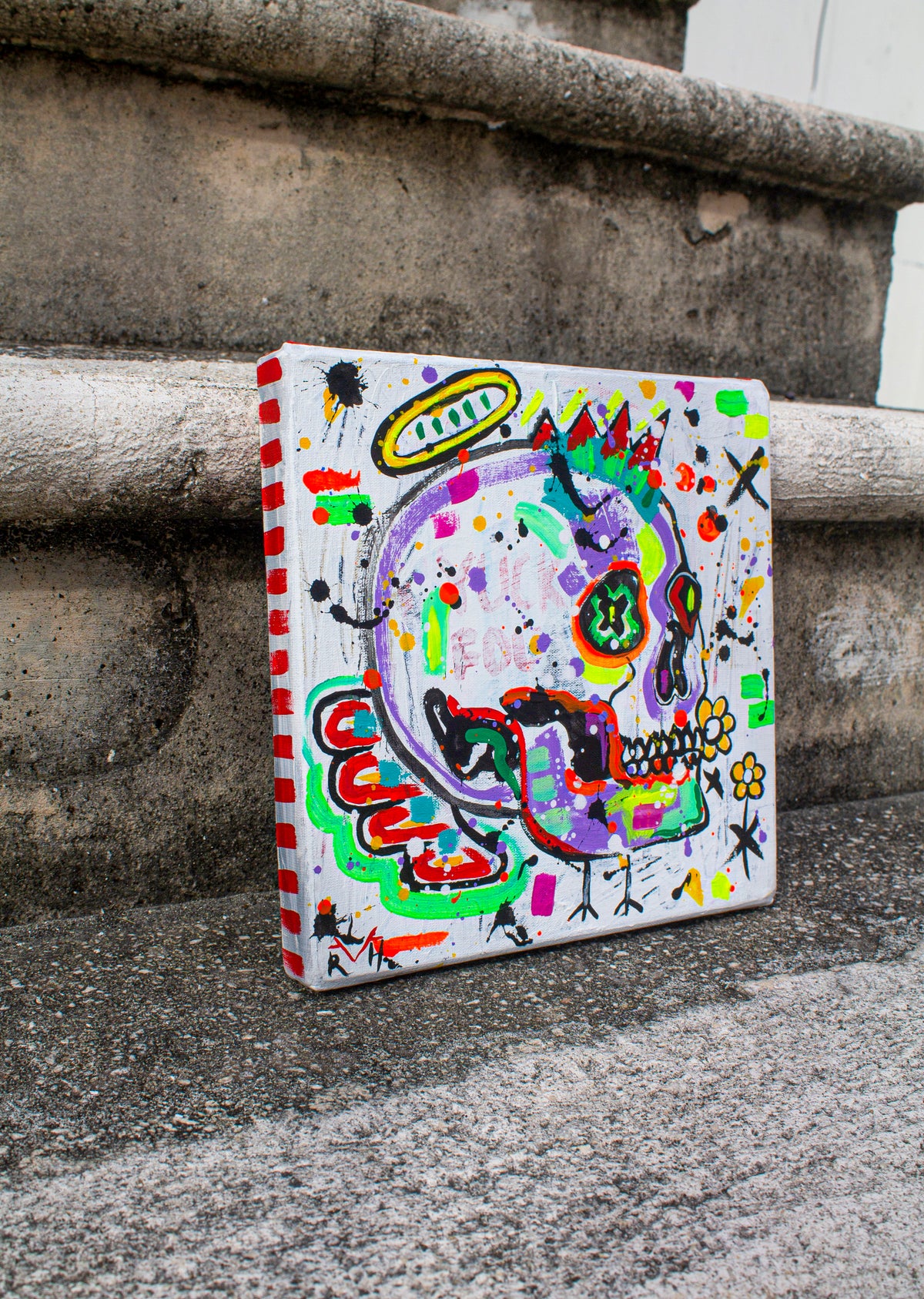 Saint of Bad Decisions — Original Painting