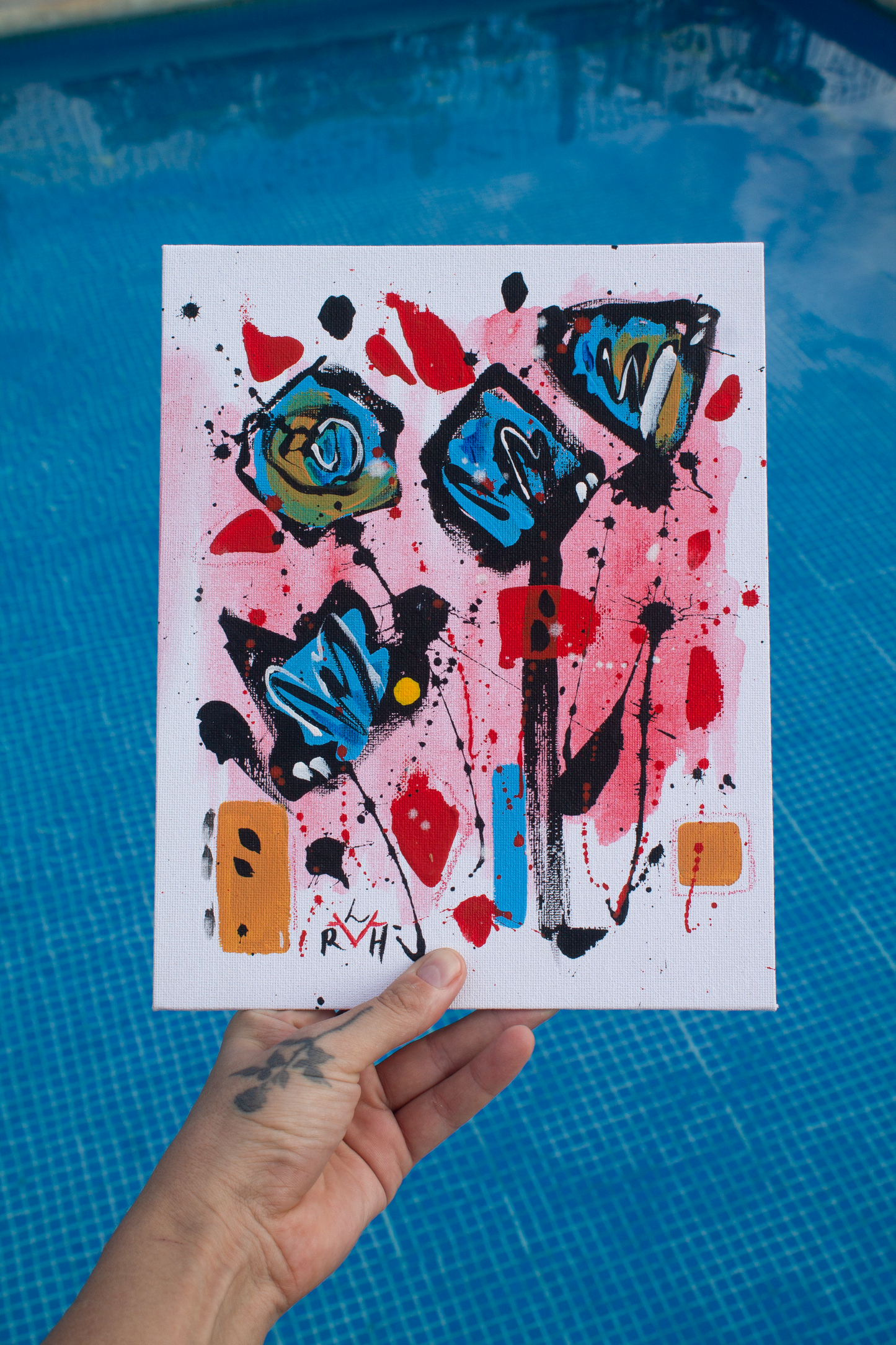 Rogue Harmony Series — Set of 3 Original Paintings