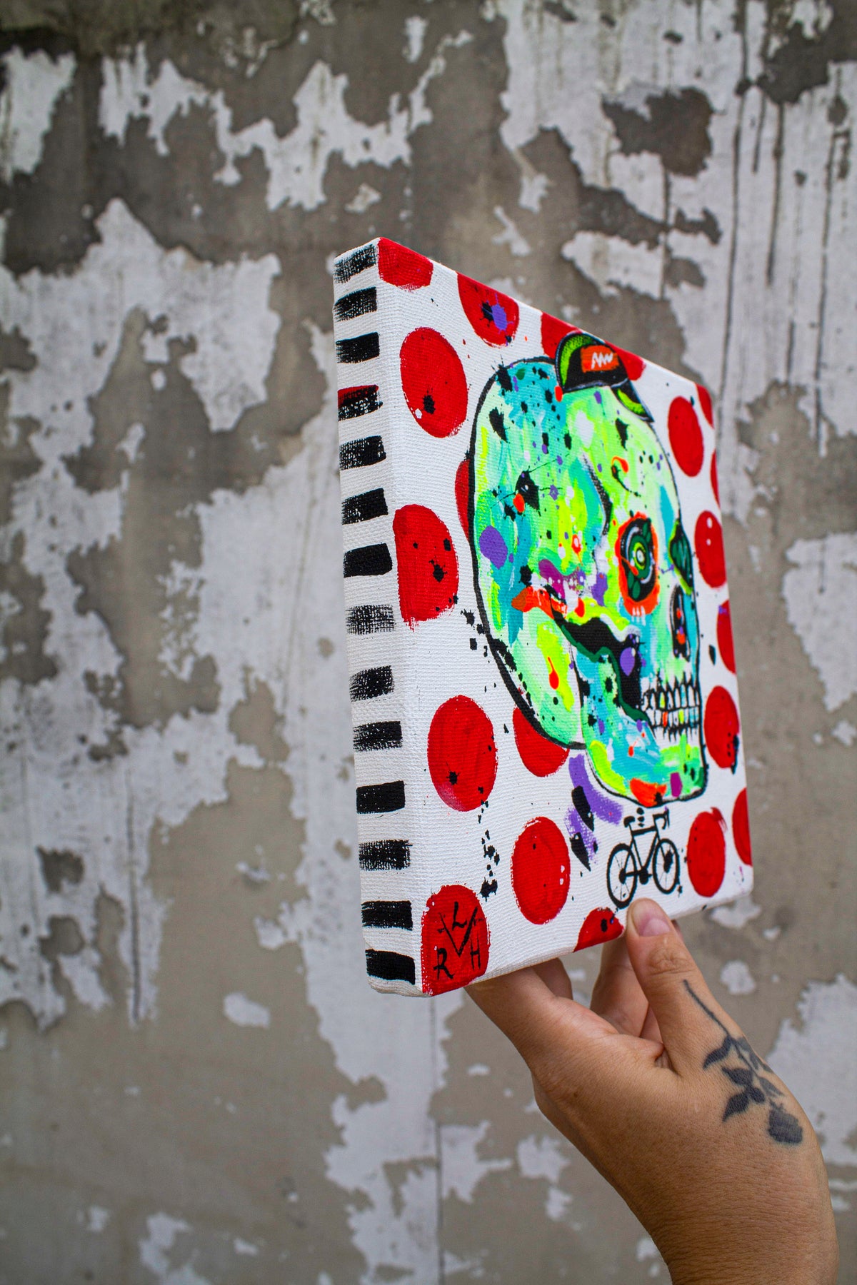 Polka Dot Punk — Original Painting