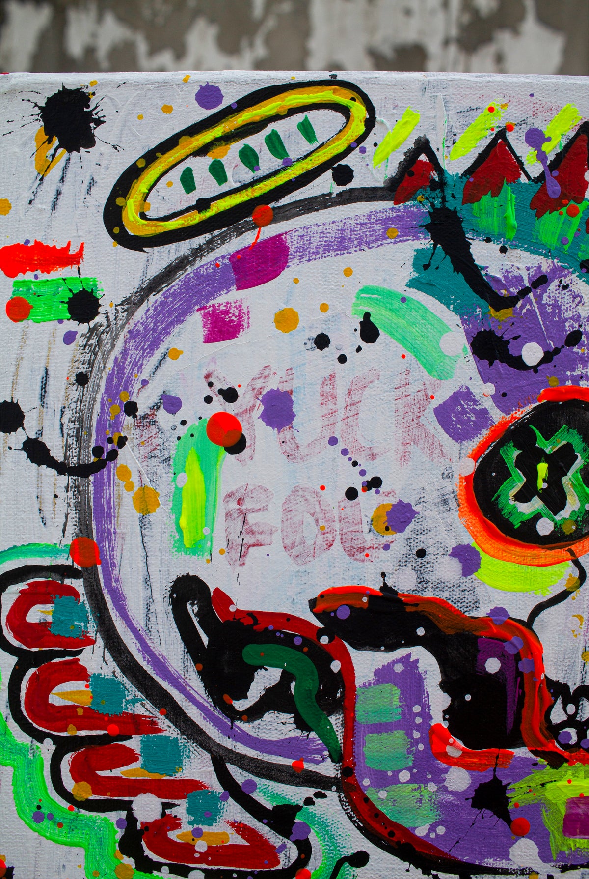 Saint of Bad Decisions — Original Painting
