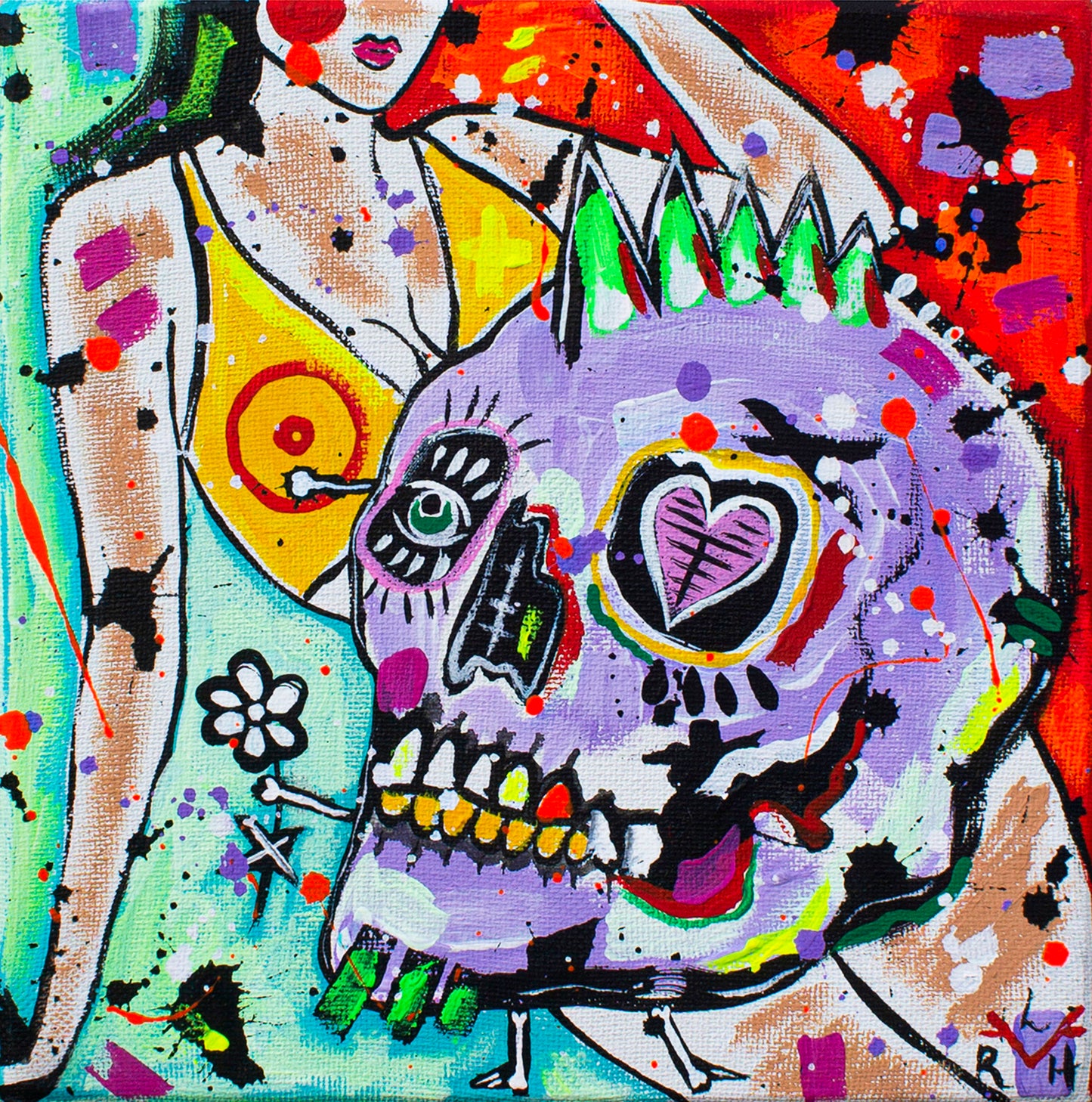 Handsy Punk— Original Painting