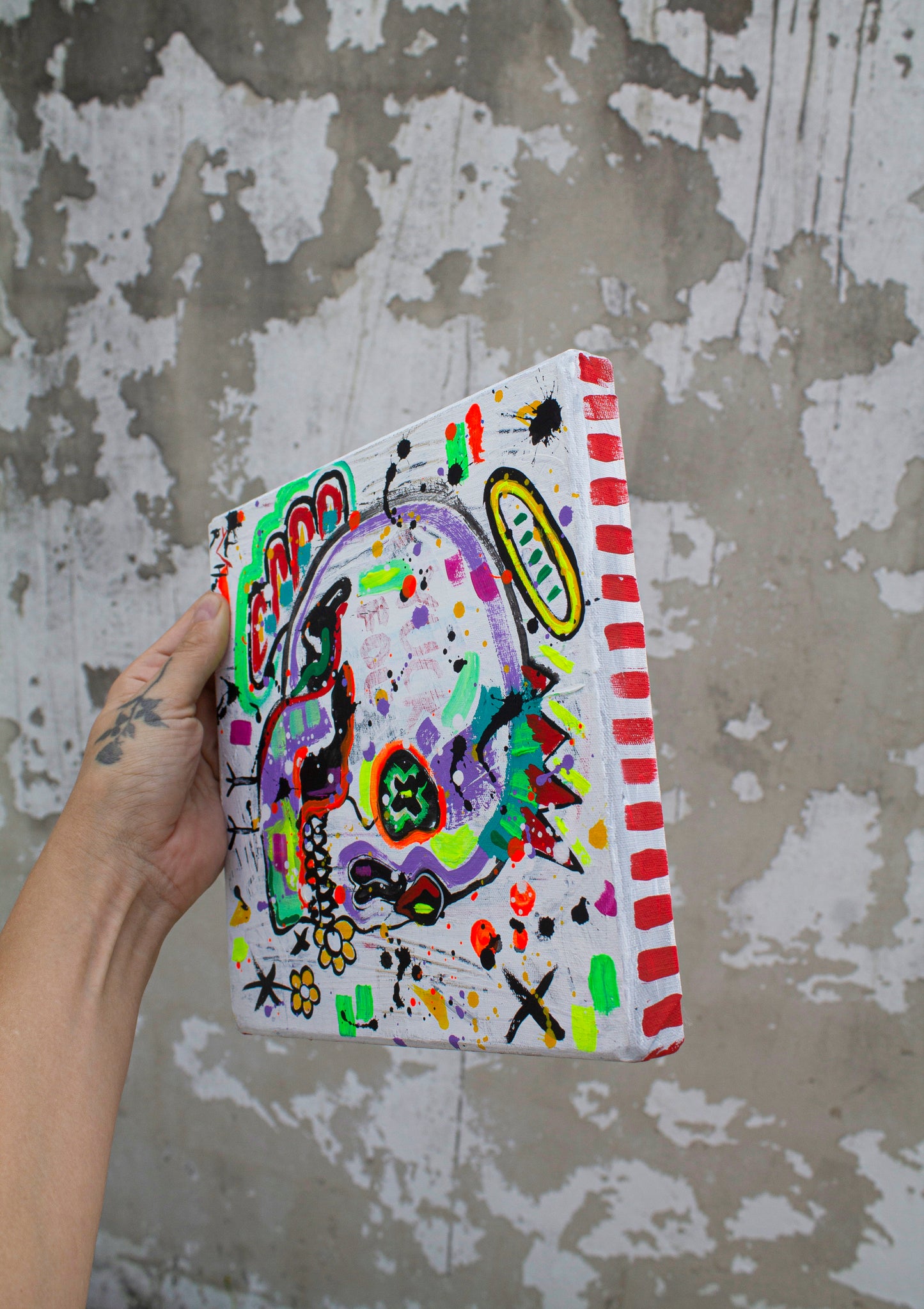 Saint of Bad Decisions — Original Painting