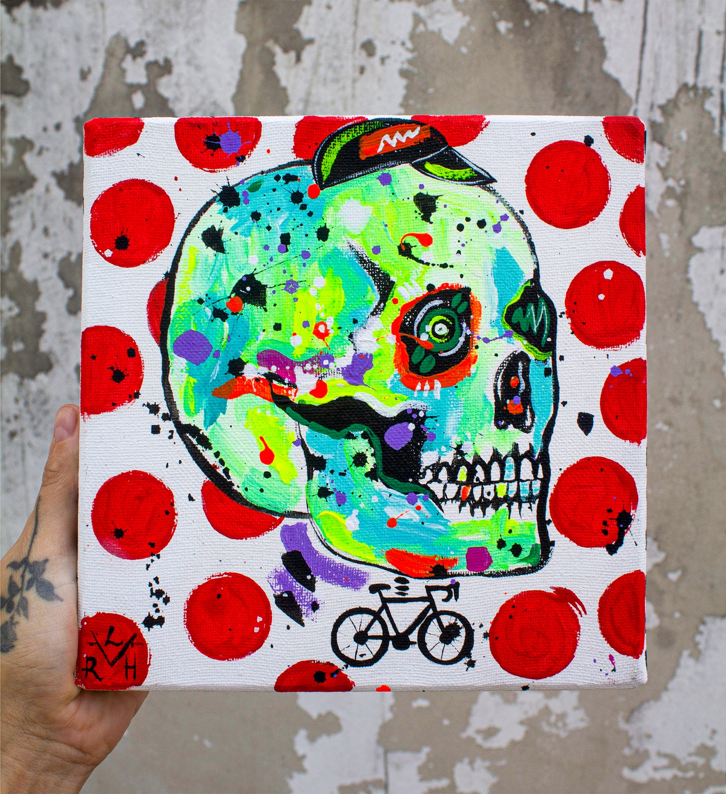Polka Dot Punk — Original Painting