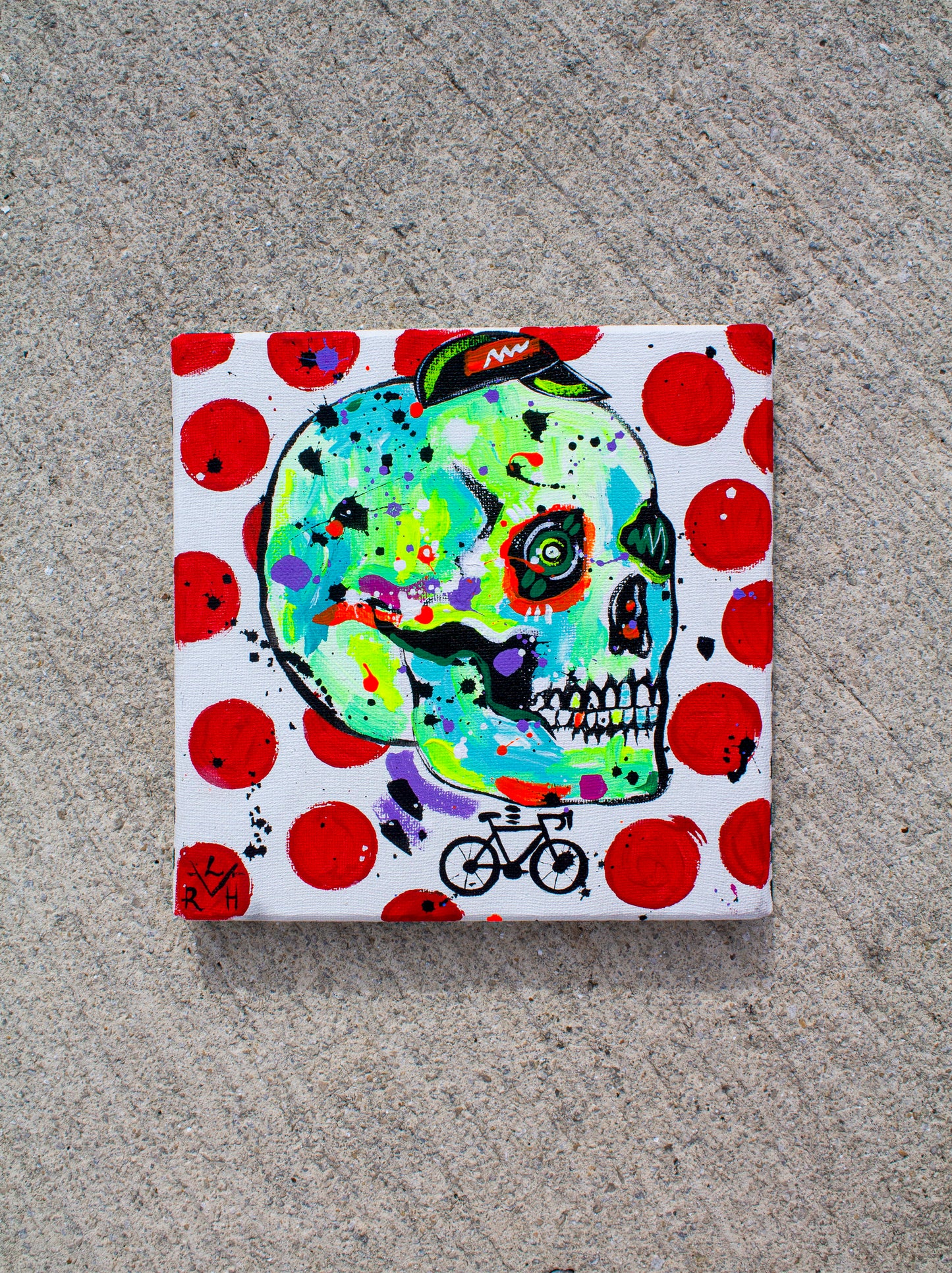 Polka Dot Punk — Original Painting