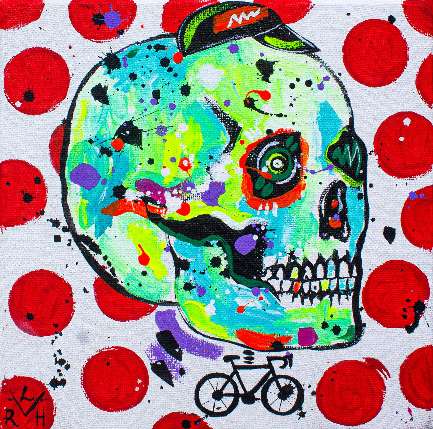 Polka Dot Punk — Original Painting