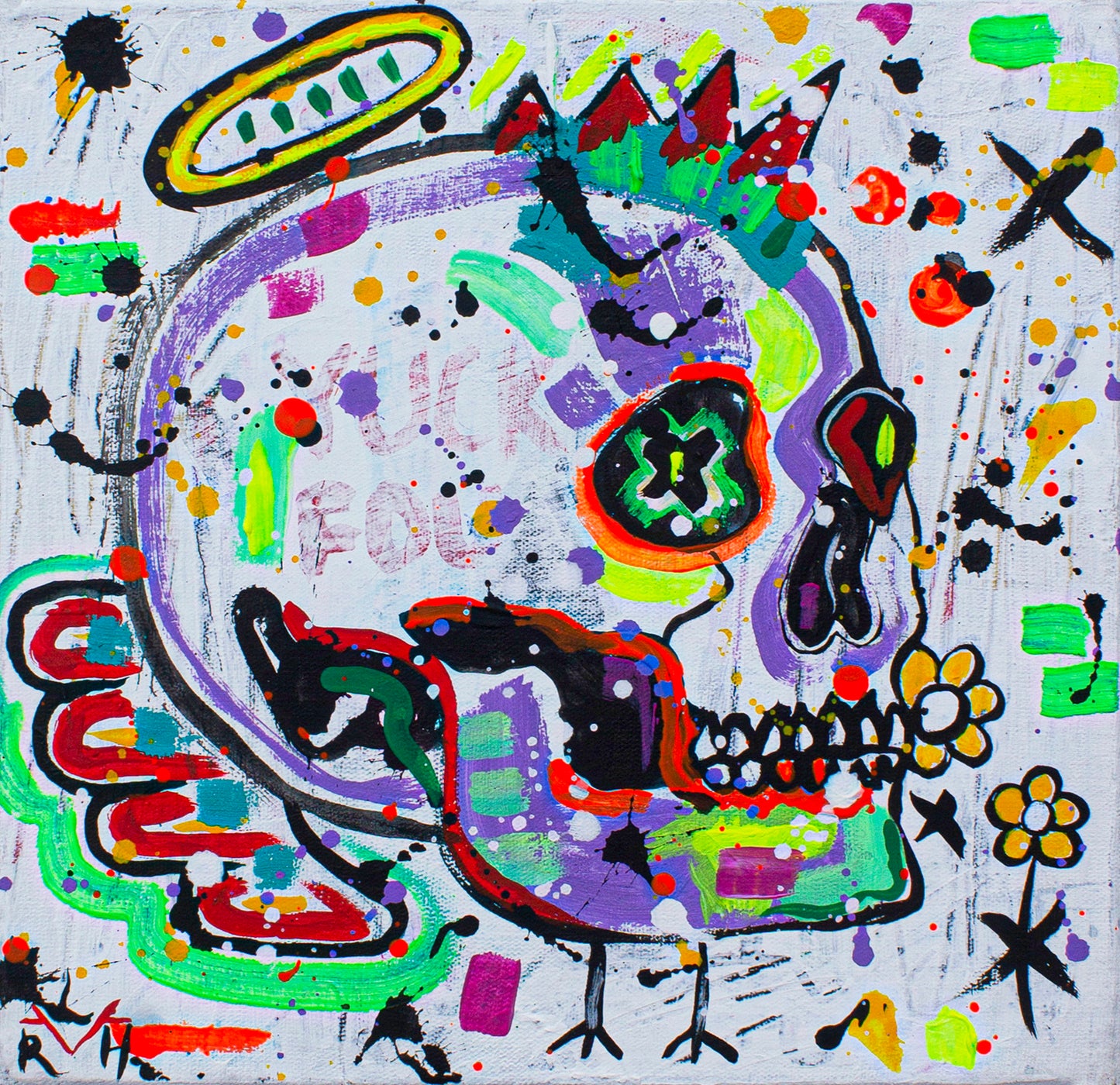 Saint of Bad Decisions — Original Painting