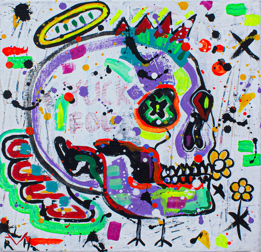 Saint of Bad Decisions — Original Painting