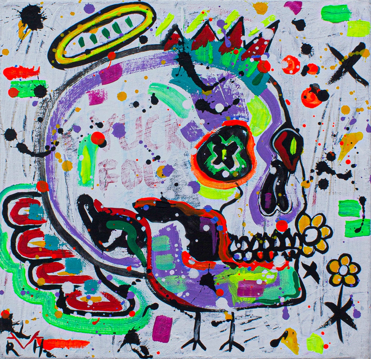 Saint of Bad Decisions — Original Painting