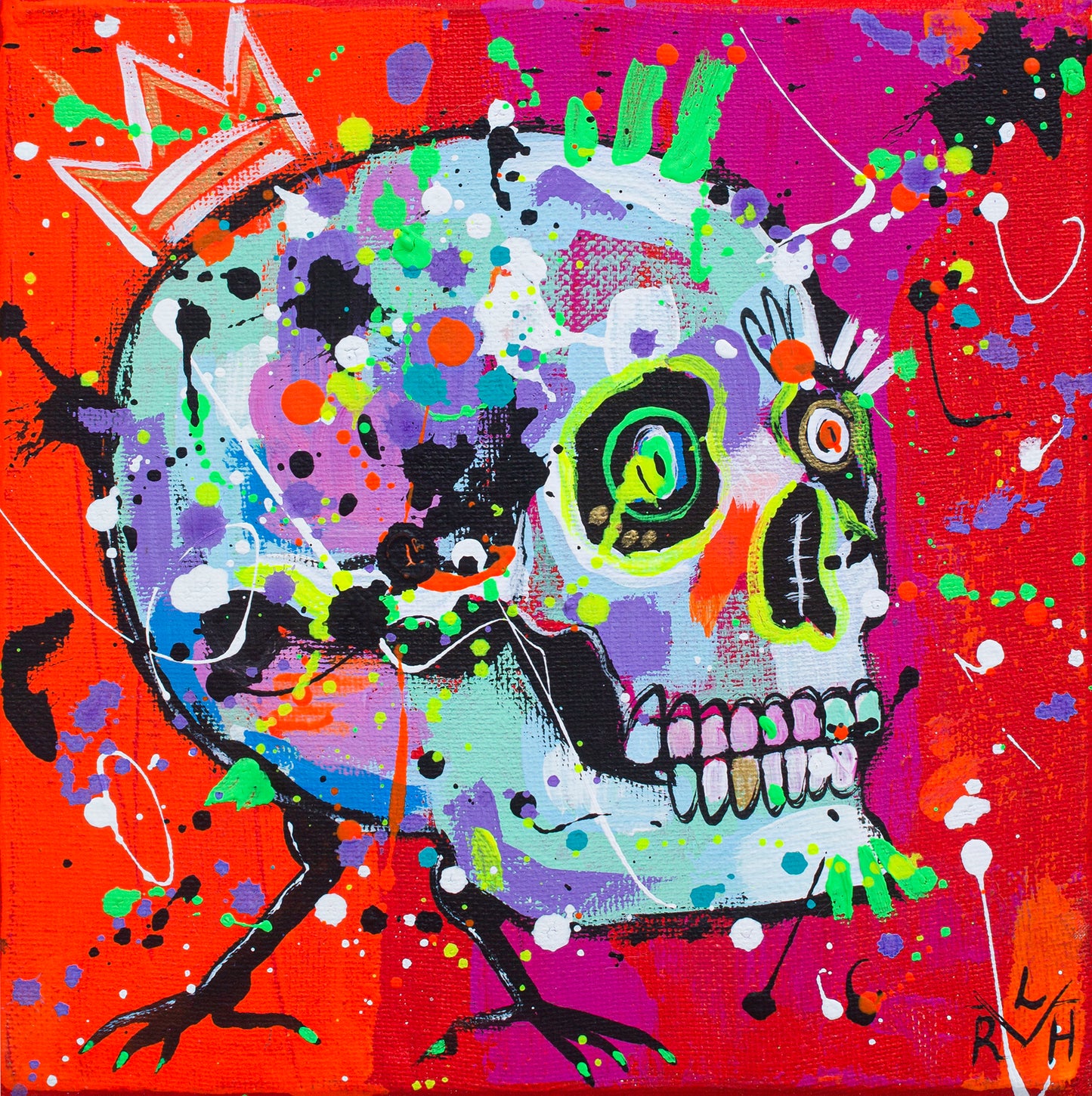 Sir Crows-a-Lot — Original Painting
