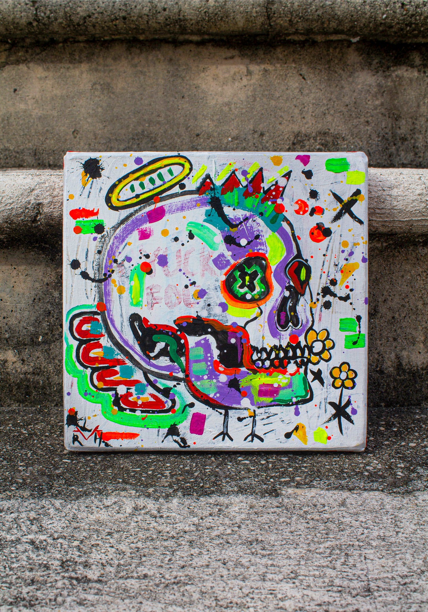 Saint of Bad Decisions — Original Painting