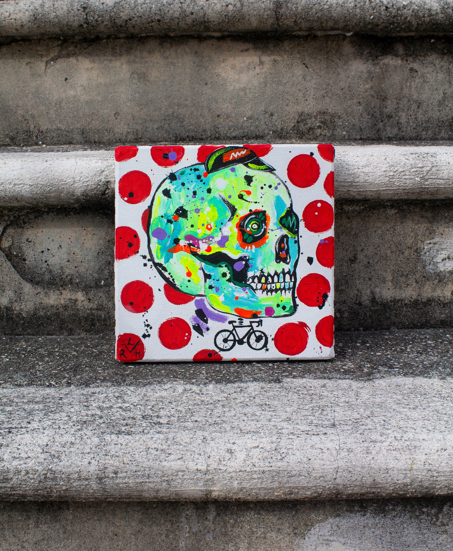 Polka Dot Punk — Original Painting