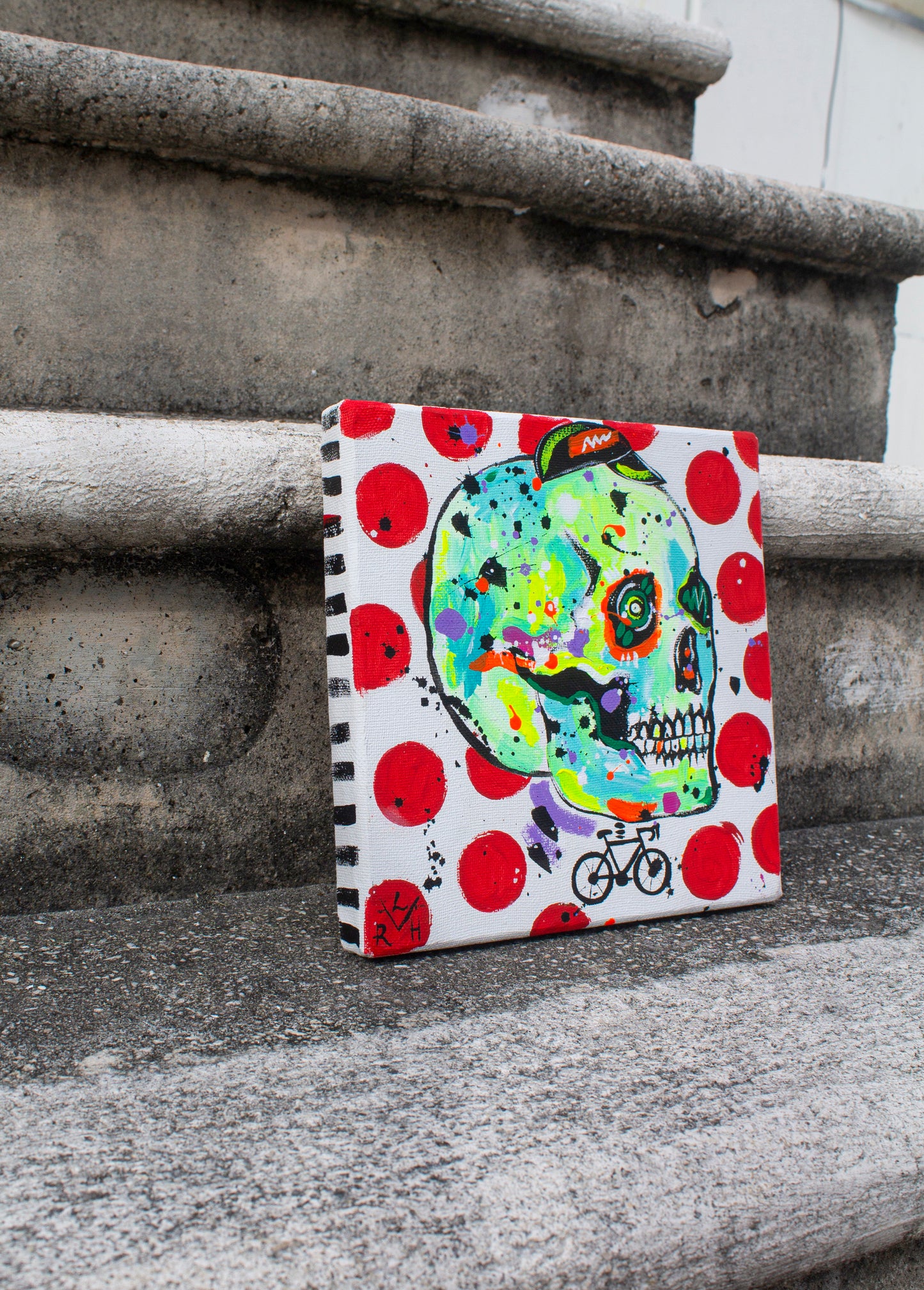 Polka Dot Punk — Original Painting