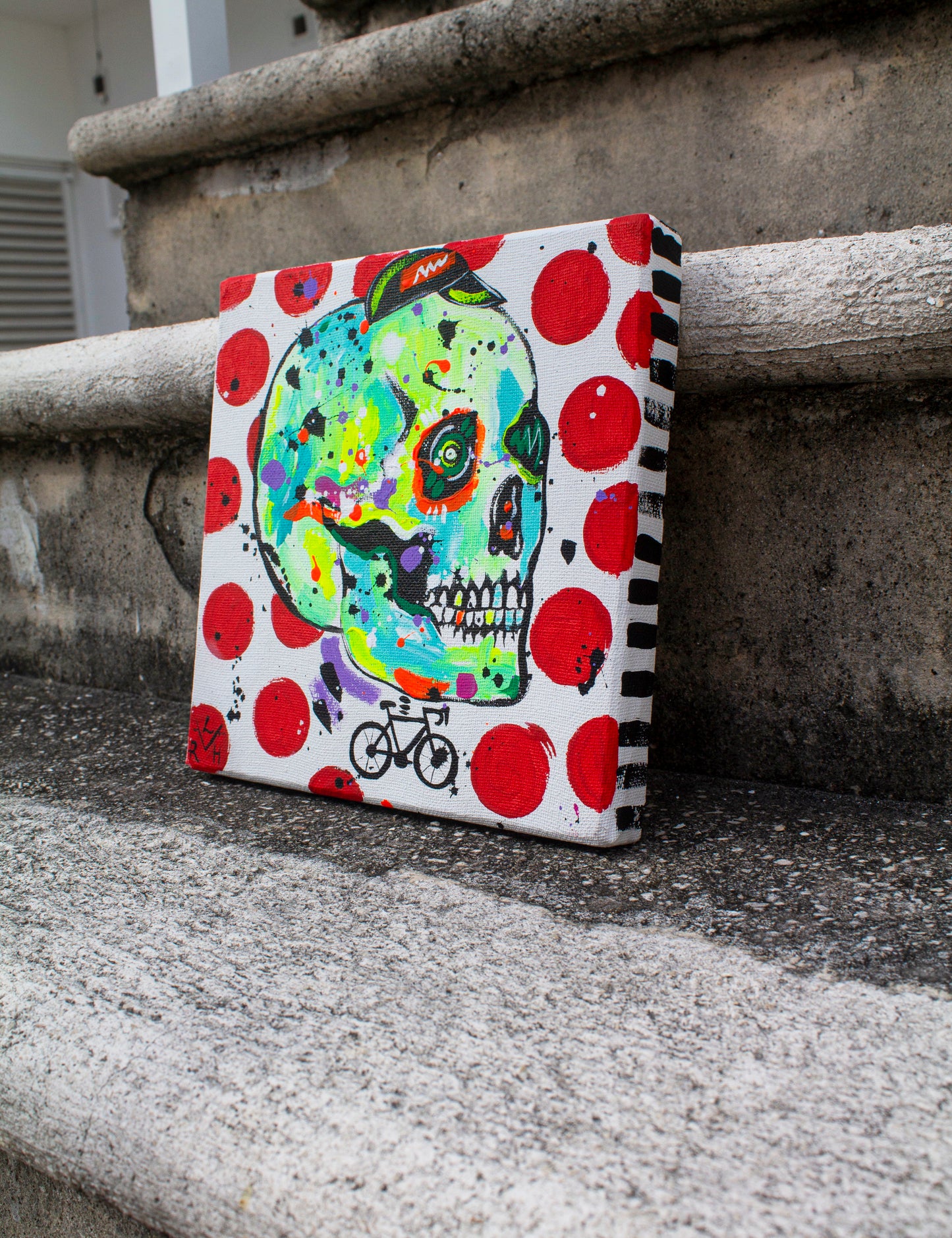 Polka Dot Punk — Original Painting
