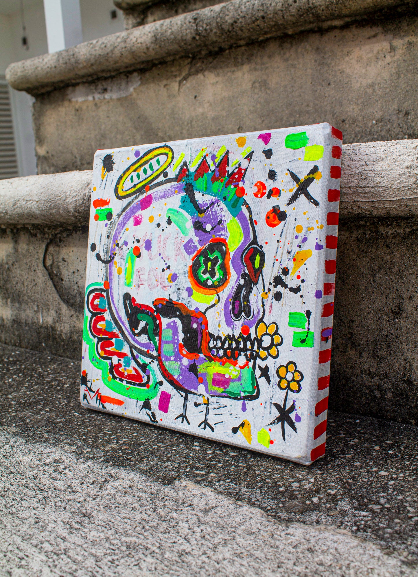 Saint of Bad Decisions — Original Painting
