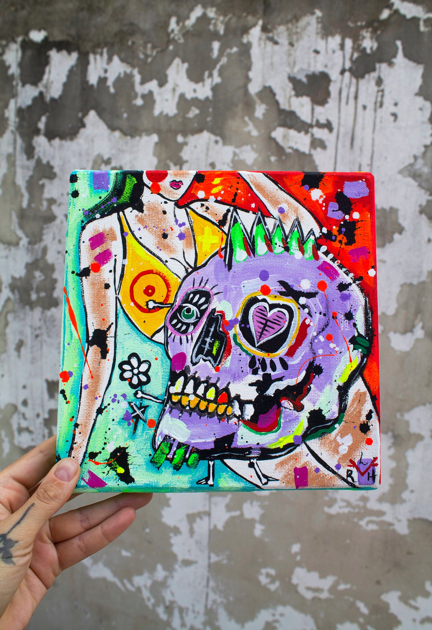 Handsy Punk— Original Painting
