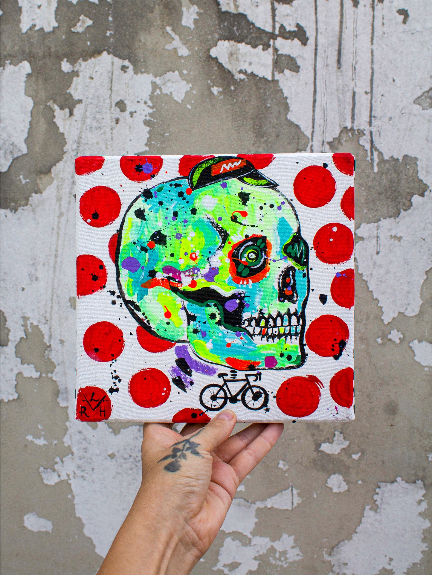 Polka Dot Punk — Original Painting