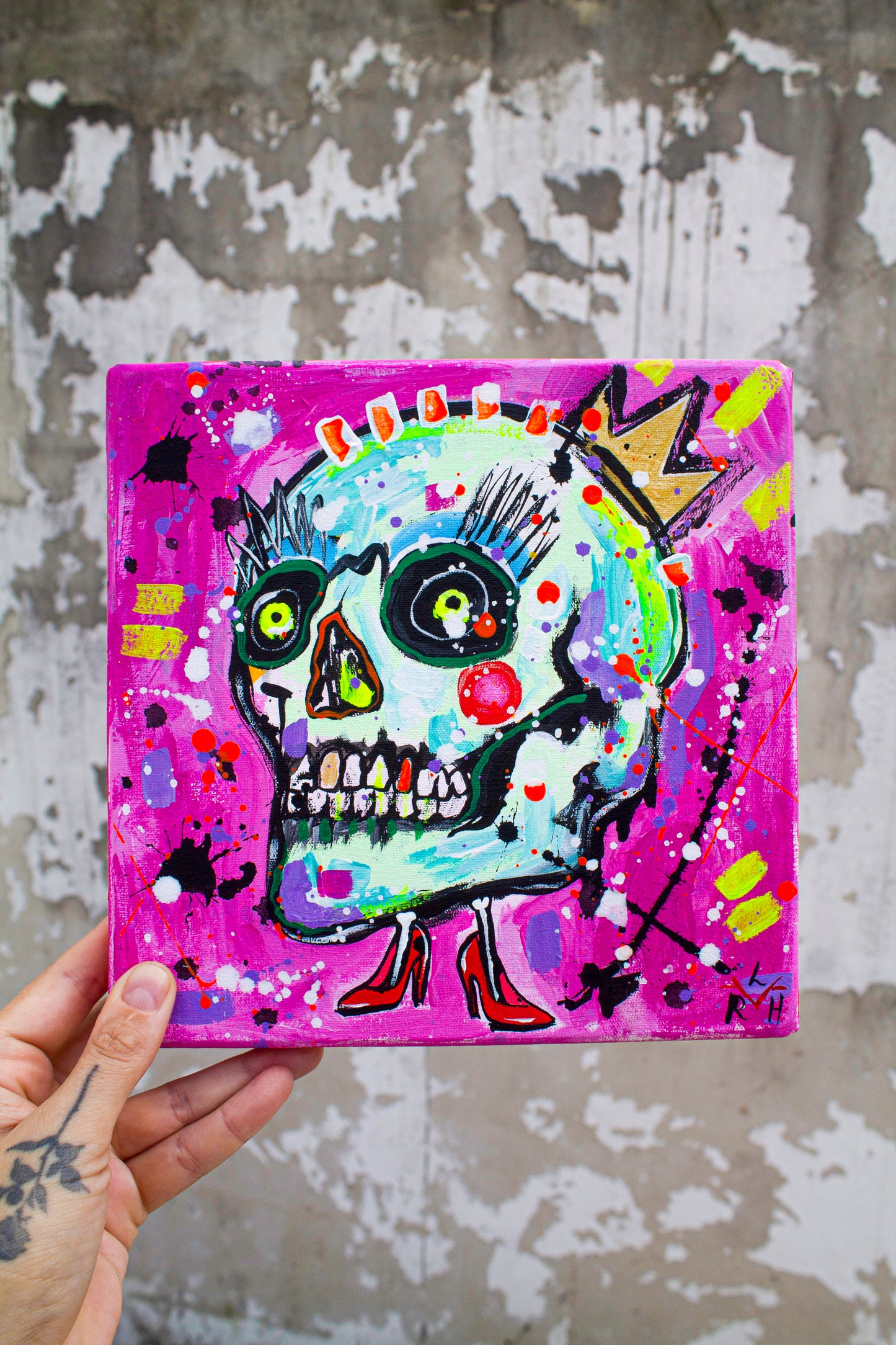 Diva Nobody Asked For — Original Painting