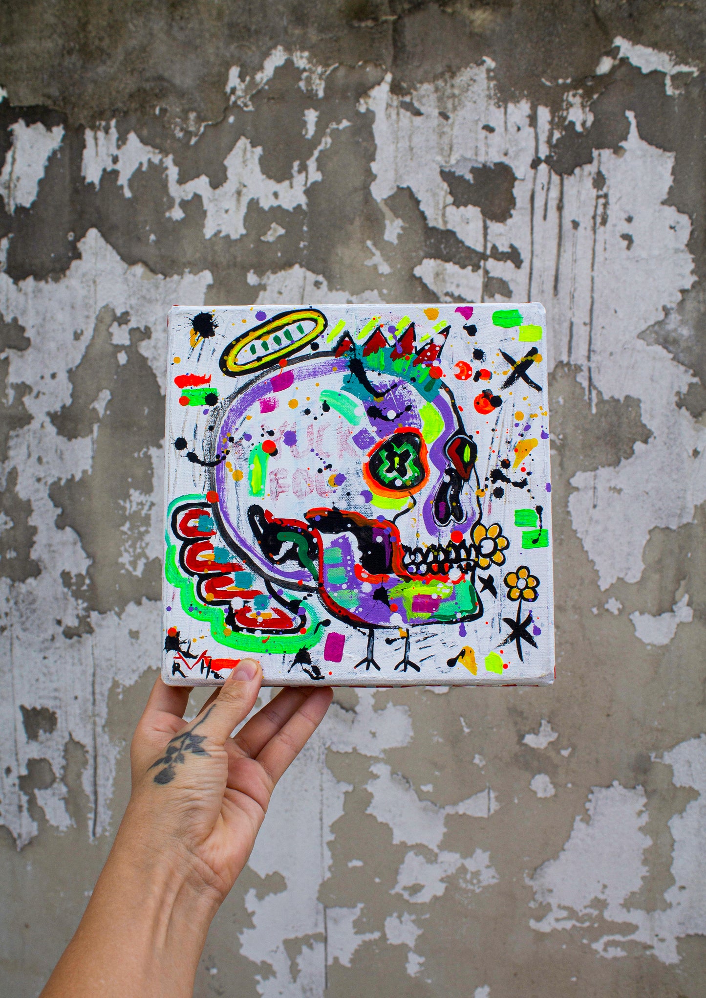 Saint of Bad Decisions — Original Painting