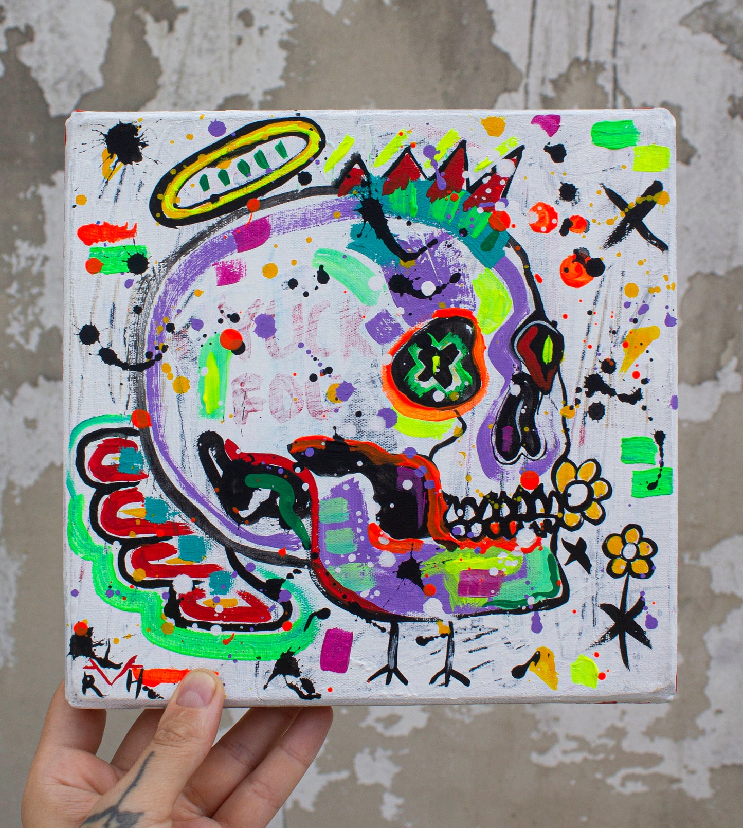 Saint of Bad Decisions — Original Painting