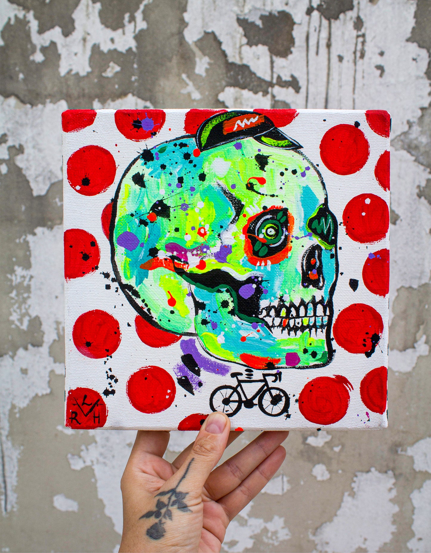 Polka Dot Punk — Original Painting