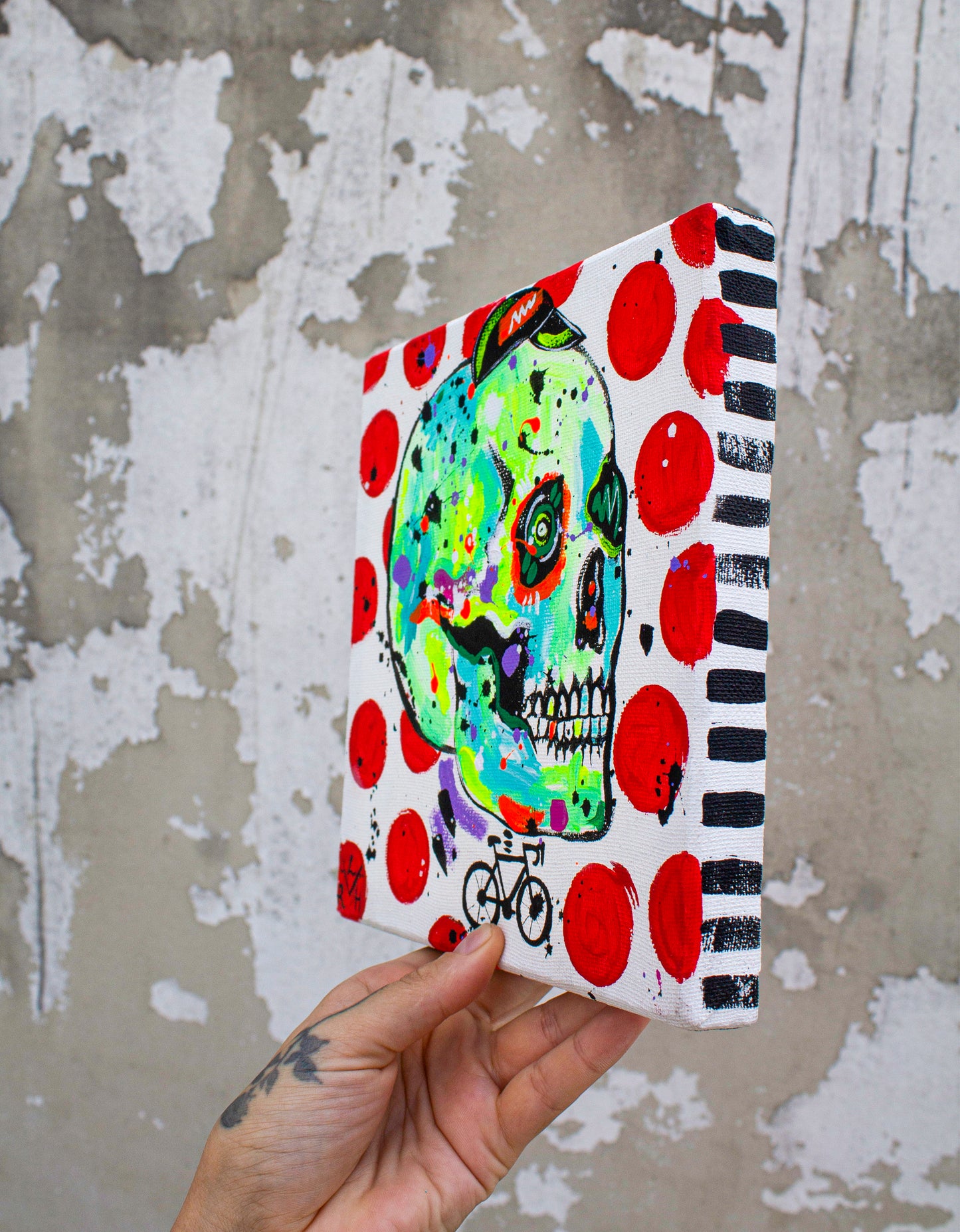 Polka Dot Punk — Original Painting