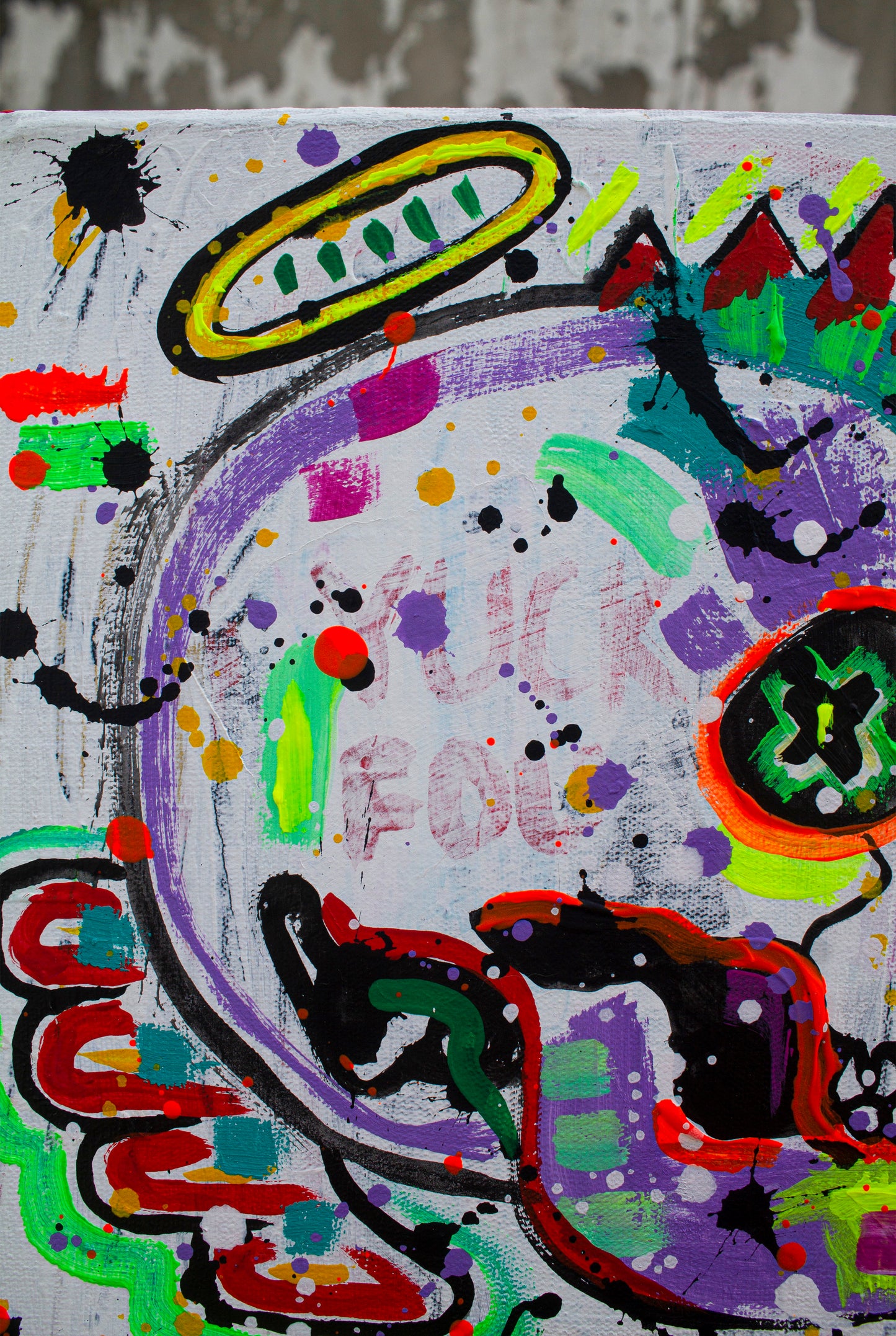 Saint of Bad Decisions — Original Painting