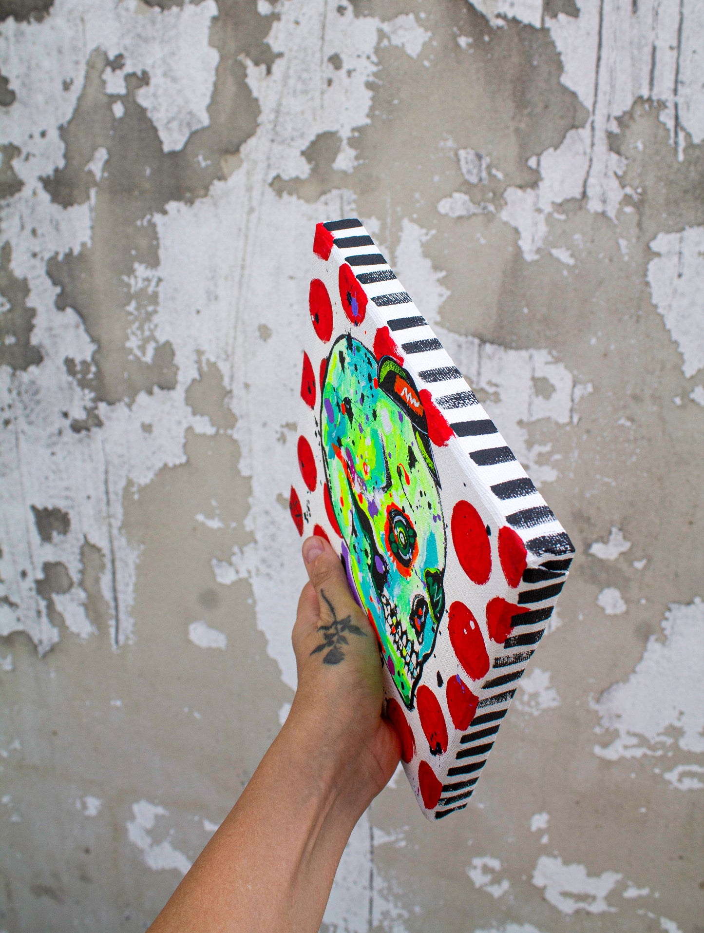 Polka Dot Punk — Original Painting