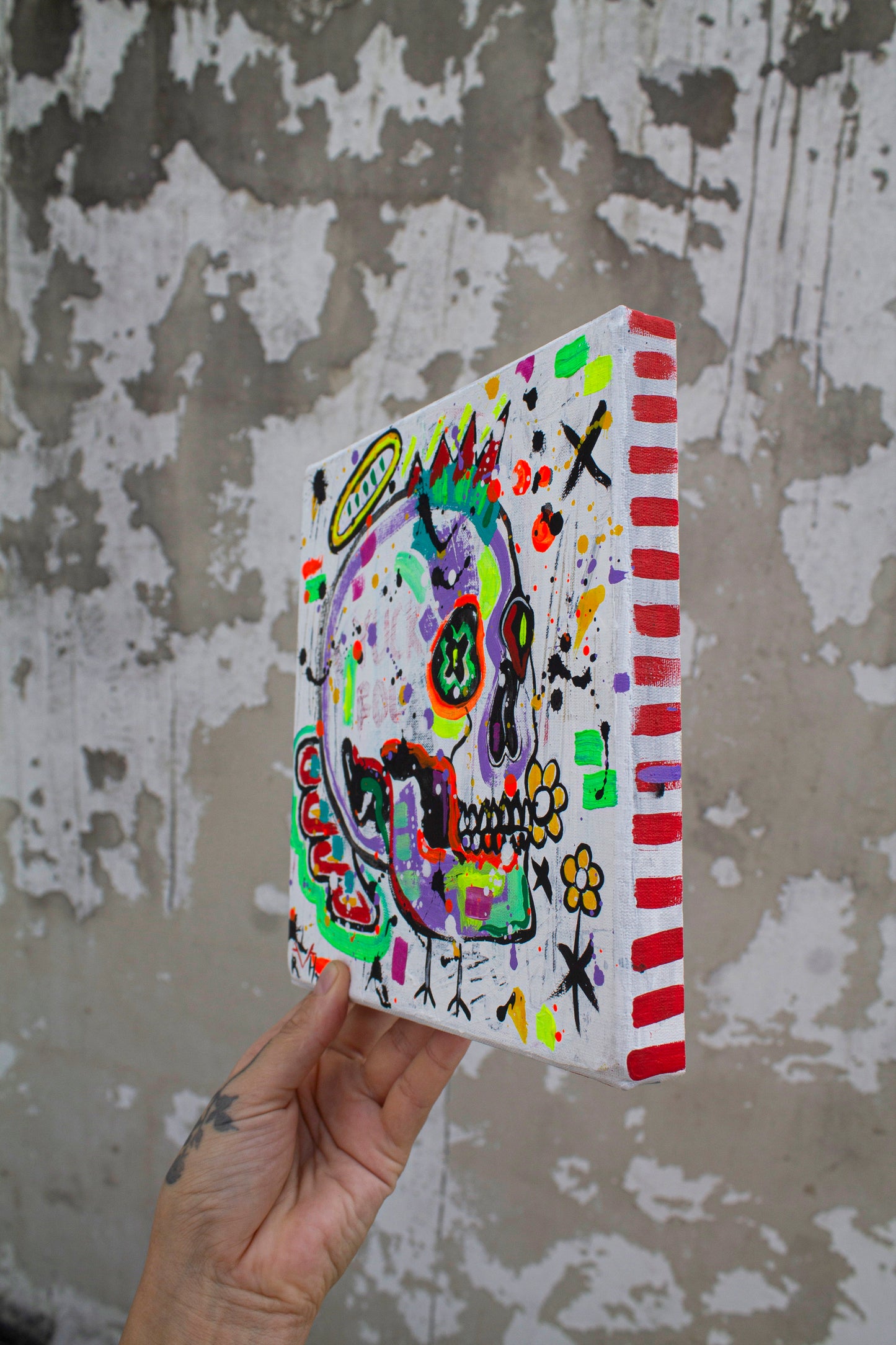 Saint of Bad Decisions — Original Painting