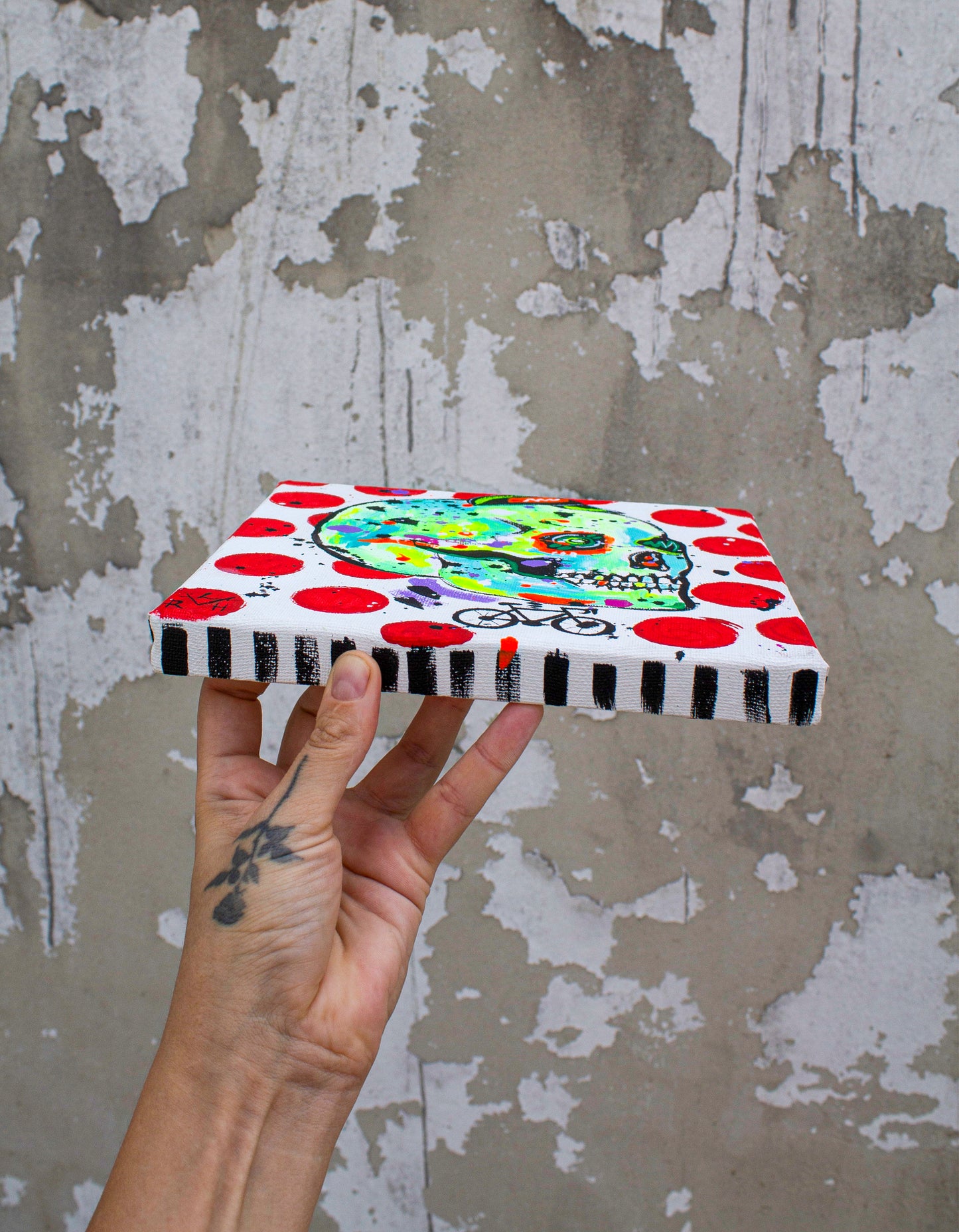 Polka Dot Punk — Original Painting