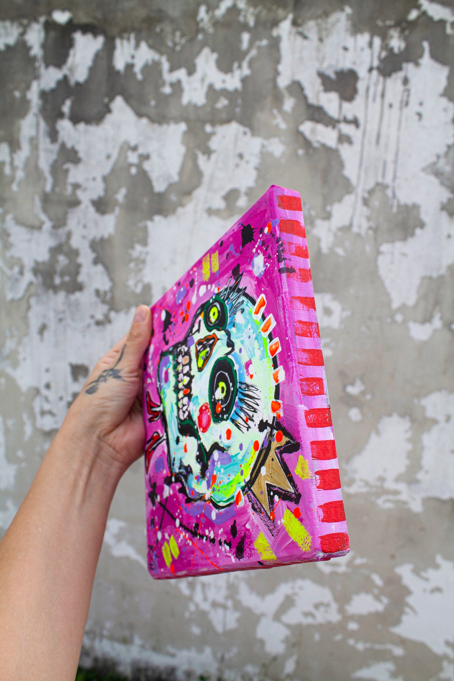 Diva Nobody Asked For — Original Painting