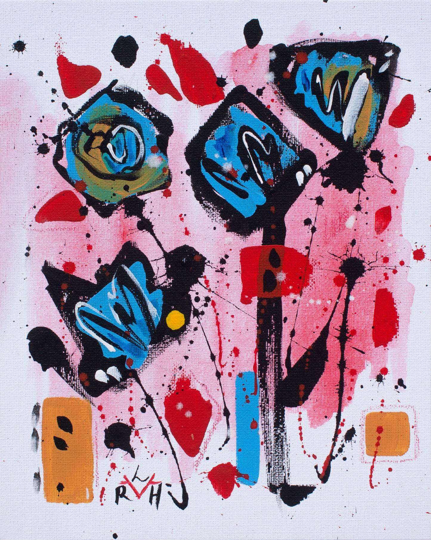 Rogue Harmony Series — Set of 3 Original Paintings